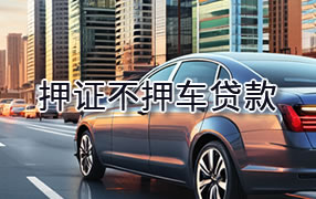 邵阳押证不押车贷款